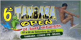 Praia De Tambaba Tambaba Sedia Open De Surf Naturista Neste Fim De Semana