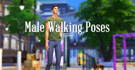 Sims 4 Male Walking Poses Posts Dopecherryblossomheart