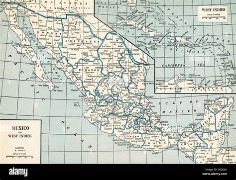 Mapa Mexico Antiguo Fotografías E Imágenes De Alta Resolución Alamy