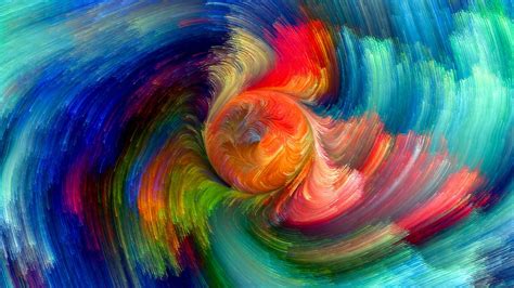 Download 1366x768 Wallpaper Colorful Digital Artwork Tablet Laptop