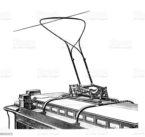 First Electric Railway With Overhead Line In Berlin Siemens Halske