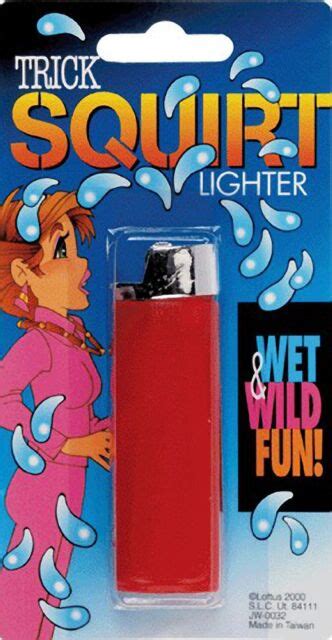 Squirt Water Pistol Fake Cigarette Lighter Funny Joke Babes Toy Prank Xmas Gift For Sale Online