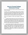 24 Greatest College Essay Examples – RedlineSP