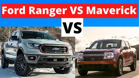 2022 Ford Maverick Vs Ranger And F 150 Size Comparison How Big Is