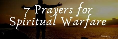 7 Protective Prayers For Spiritual Warfare Prayrs