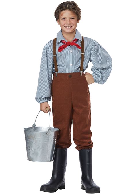 Pioneer Boy Costume For Boys