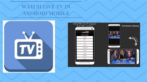 How To Watch Live Tv In Any Android Mobile Phone Youtube