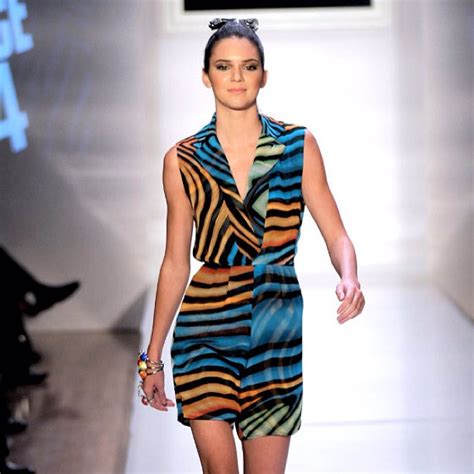 Kendall Jenner Walking The Tumbler And Tipsy Spring 2013 New York Fashion Week Runway