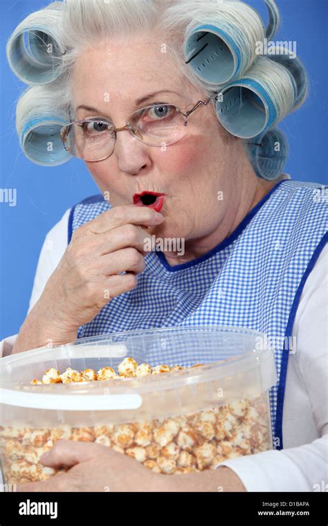 Funny Grandmother Sneaky Hi Res Stock Photography And Images Alamy