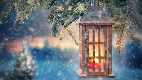 Hd Wallpaper Christmas Christmas Decoration Candle Candle Light