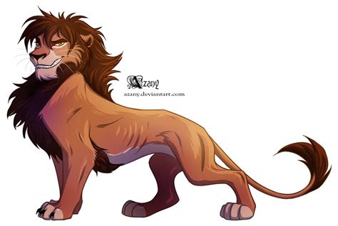 Gnasher By Azany On Deviantart Lion King Drawings Lion King Art