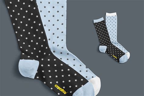 awesome sock mockups  effective brand promotion colorlib