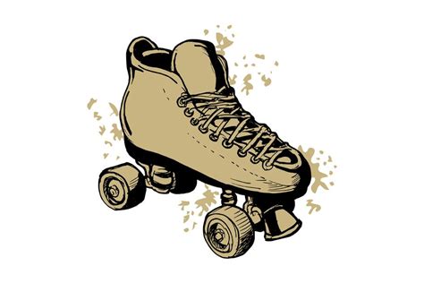 Derby Roller Skates Illustrations ~ Creative Market