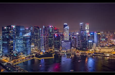 Singapur Skyline View Foto And Bild Asia Singapore Southeast Asia