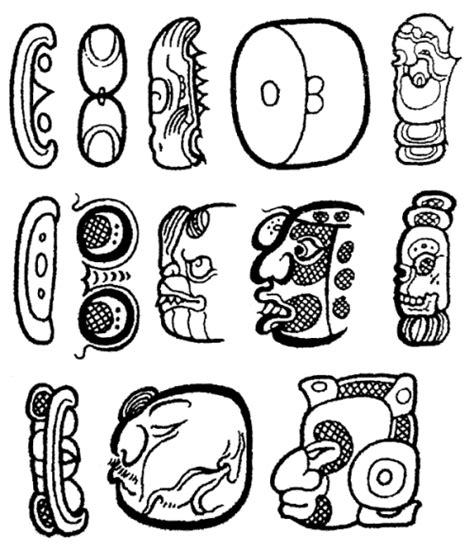 Maya Writing System And Hieroglyphic Script Ks2 Maya Archaeologist