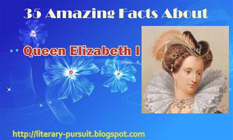 35 Amazing Facts About Queen Elizabeth I ~ All About English Literature
