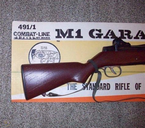 Marx M1 Garand Cap Gun Unused Original Box 31 Inch 1960s Look