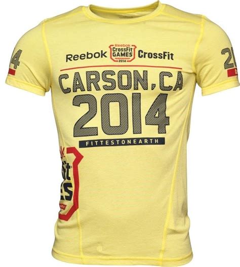 It is a great event that brings together top athletes and fans from around the world and provides a. Reebok Herren CrossFit Authentic Games T-Shirt Gelb ...