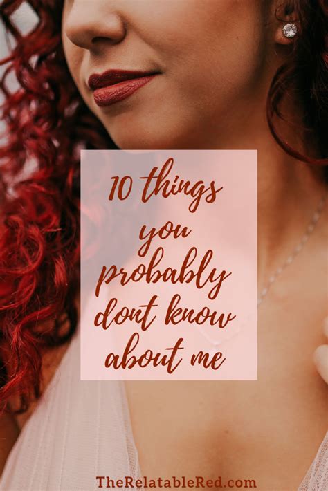 10 Things You Probably Dont Know About Me Health Blogger Relatable