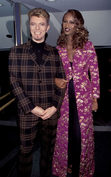 Eternal Love 15 Photos Of David Bowie And Iman Over The Years — 931 Wzak
