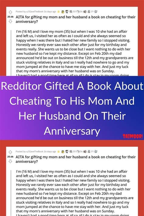 having an affair i love mom ties cheating husband anniversary books people love you mom