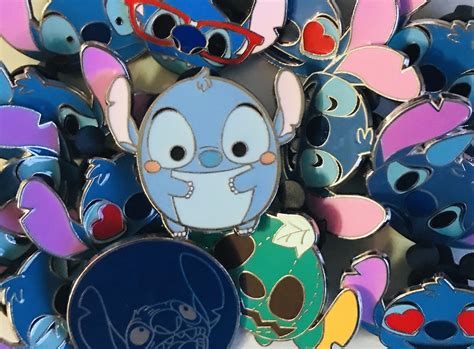 Stitch Pins Disney Trading Pin Bundle 10 Individual Pins Etsy