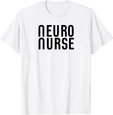 Neuro Nurse Neurology Neuroscience T Shirt Amazonde Fashion