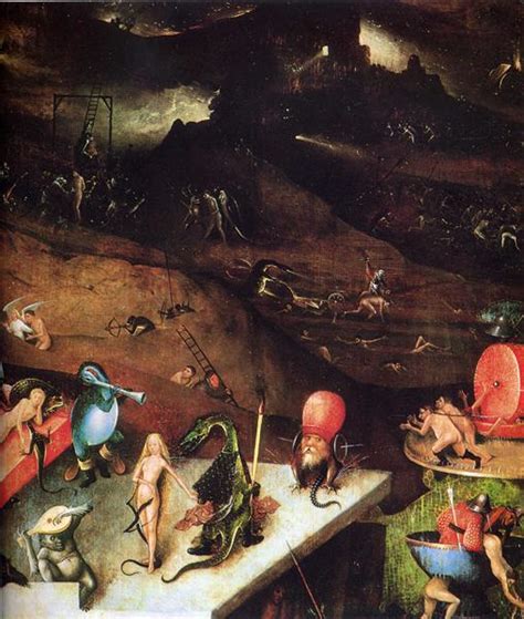 The Last Judgement Detail C1482 Hieronymus Bosch