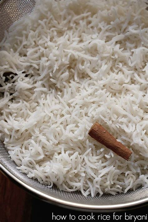 How To Cook Basmati Rice For Biryani Making Rice For Biryani Recipe