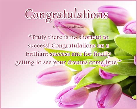 Congratulations Messages For Achievement Wordings And Messages Images