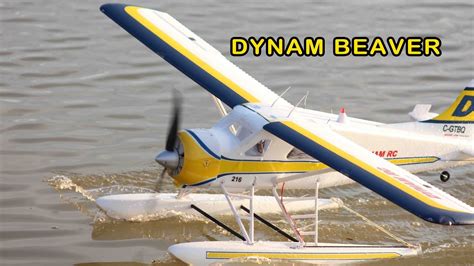 Dynema Flying The 1500mm Dynam Beaver Rc Float Plane At The Lake