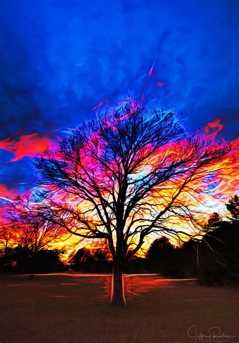 Neon Sunset Photograph By Jeffrey Rolinc Fine Art America