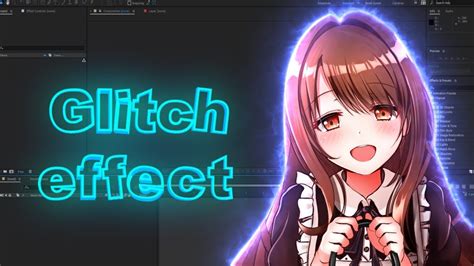 Glitch Effect After Effects Amv Tutorial Youtube