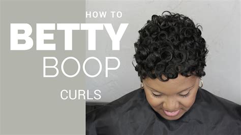 Betty Boop Short Hair Class How To Online Look And Learn Youtube