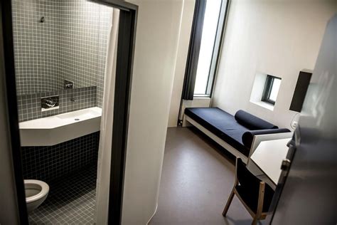 A Prison Cell In The Newly Built Storstrøm Prison Denmark Europe