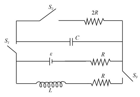 In The Given Circuit Initially Switch S1 Is Closed And S2 And S3 Are