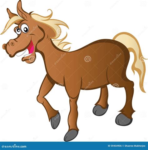 Cartoon Horse Stock Vector Illustration Of Stallion 59454906