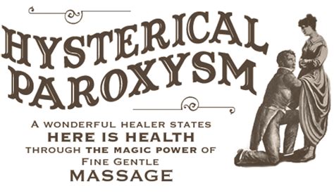 19th Century ‘hysteria And Ahem Medicinal Masturbation