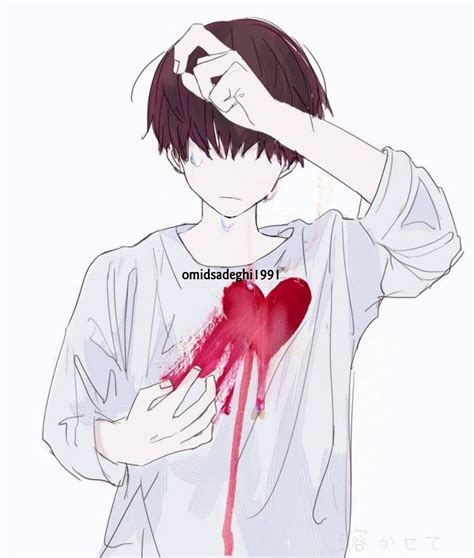 Sad Anime Wallpaper Hd Alone Broken Heart Anime Boy