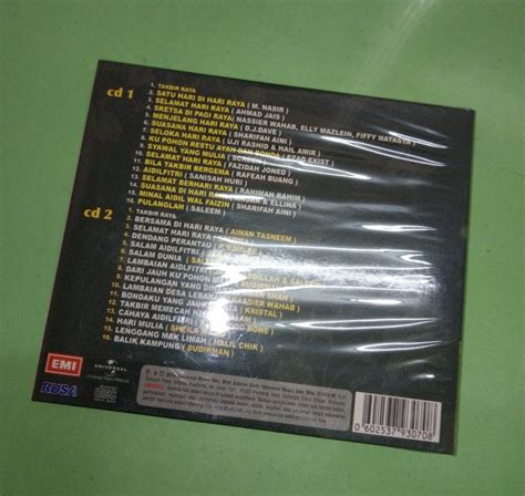 CD VARIOUS ARTISTS TOP HIT HARI RAYA AIDILFITRI ALBUM 2CD COMP