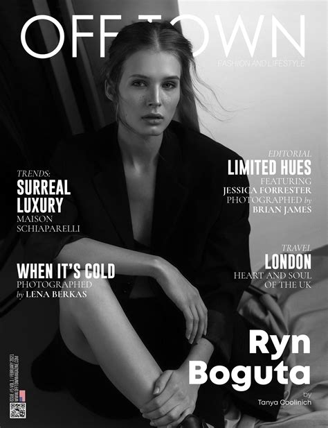 Cover Story 5 By Tanya Coolinich Off Town Magazine Fashion And