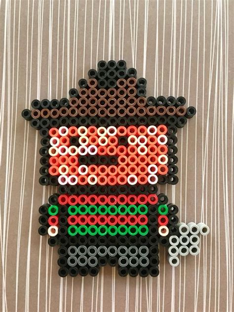 HORROR MOVIE Perler Friend Etsy Melty Bead Patterns Pearler Bead