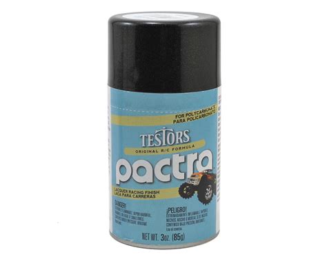 Pactra Metallic Black Rc Lacquer Spray Paint 3oz Pac303417 Hobbytown