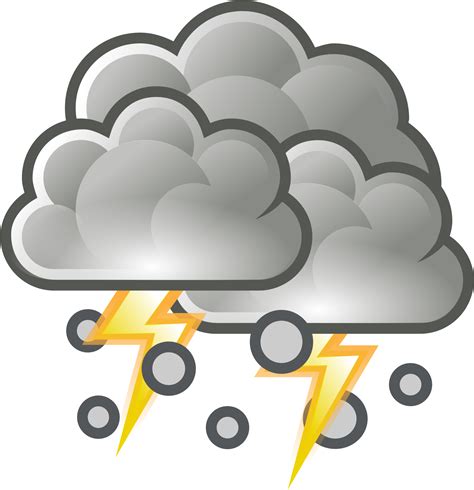 Hurricane Clipart Hail Weather Weather Storm Png Download Full