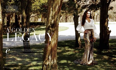 Brooke Shields For Hamptons Magazine Summer 2013 Magspider