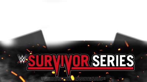 Wwe Survivor Series Match Card Template