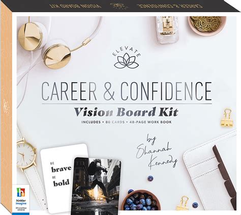 Career And Confidence Vision Board Kit Books Health Fitness