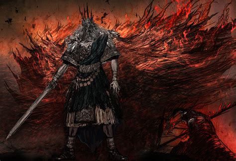 Artwork Gwyn Lord Of Cinder Dark Souls Fromsoftware Cook And Becker