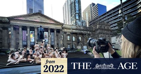 State Library Victoria Hosts Mass Nude Photo By Artist Lauren Crooke