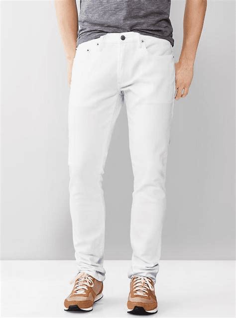 Photos 6 White Jeans Men Can Wear For Real